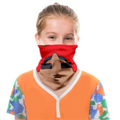 Comic-characters-grandfather Face Covering Bandana (kids) by 99art