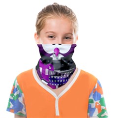 Bird-music-animation-animal Face Covering Bandana (kids) by 99art