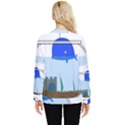 Wal-fish-small-world-lake-sea Hidden Pocket Sweatshirt View2