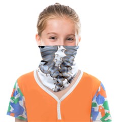 Tornado-twister-angry-comic Face Covering Bandana (kids) by 99art