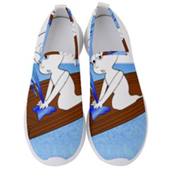 Spirit-boat-funny-comic-graphic Men s Slip On Sneakers by 99art