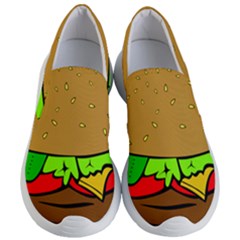 Hamburger-cheeseburger-fast-food Women s Lightweight Slip Ons by 99art