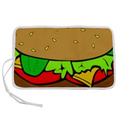 Hamburger-cheeseburger-fast-food Pen Storage Case (m) by 99art