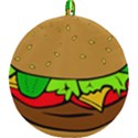 Hamburger-cheeseburger-fast-food Round Trivet View1