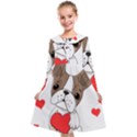 Animation-dog-cute-animate-comic Kids  Midi Sailor Dress View1