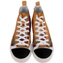 Hamburger-cheeseburger-burger-lunch Men s Mid-Top Canvas Sneakers View1