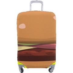 Hamburger-cheeseburger-burger-lunch Luggage Cover (large) by 99art