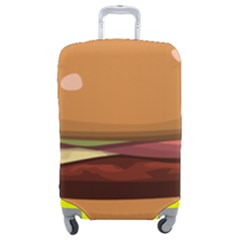 Hamburger-cheeseburger-burger-lunch Luggage Cover (medium) by 99art