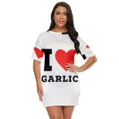 I Love Garlic Just Threw It On Dress by ilovewhateva