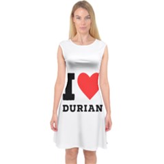 I Love Durian Capsleeve Midi Dress by ilovewhateva