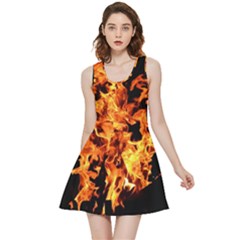 Live Coals Inside Out Reversible Sleeveless Dress by artworkshop