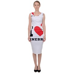 I Love Ginebra Sleeveless Pencil Dress by ilovewhateva