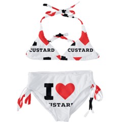 I Love Custard Kids  Classic Bikini Set by ilovewhateva