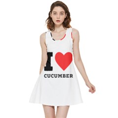 I Love Cucumber Inside Out Reversible Sleeveless Dress by ilovewhateva