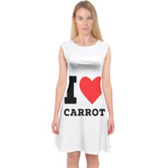 I Love Carrots  Capsleeve Midi Dress by ilovewhateva