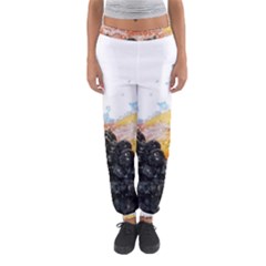 Variety Of Fruit Water Berry Food Splash Kiwi Grape Women s Jogger Sweatpants by B30l