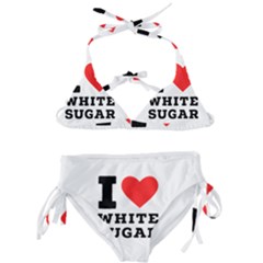 I Love White Sugar Kids  Classic Bikini Set by ilovewhateva