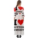 I love bitter sweet Button Up Boho Maxi Dress View2