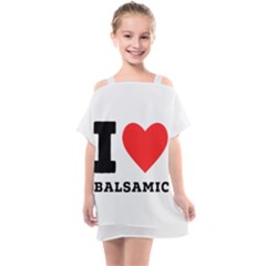 I Love Baci Kids  One Piece Chiffon Dress by ilovewhateva