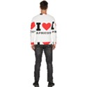 I love apricot  Men s Fleece Sweatshirt View4