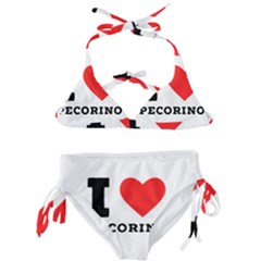 I Love Pecorino  Kids  Classic Bikini Set by ilovewhateva