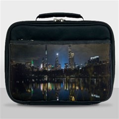 New York Night Central Park Skyscrapers Skyline Lunch Bag by Cowasu