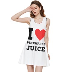 I Love Pineapple Juice Inside Out Racerback Dress by ilovewhateva