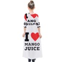 I love mango juice  Kids  Quarter Sleeve Maxi Dress View2