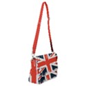 Union Jack England Uk United Kingdom London Shoulder Bag with Back Zipper View1