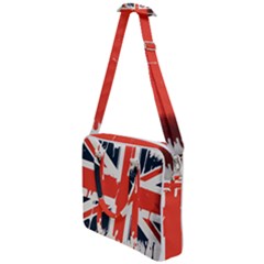 Union Jack England Uk United Kingdom London Cross Body Office Bag by Bangk1t