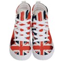 Union Jack England Uk United Kingdom London Kids  Hi-Top Skate Sneakers View1