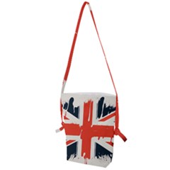 Union Jack England Uk United Kingdom London Folding Shoulder Bag by Bangk1t