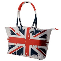 Union Jack England Uk United Kingdom London Canvas Shoulder Bag by Bangk1t