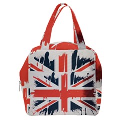 Union Jack England Uk United Kingdom London Boxy Hand Bag by Bangk1t