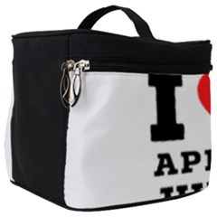 I Love Apple Juice Make Up Travel Bag (big) by ilovewhateva