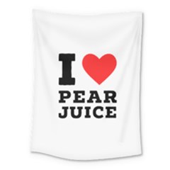 I Love Pear Juice Medium Tapestry by ilovewhateva