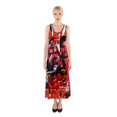 Carlos Sainz Sleeveless Maxi Dress by Boster123