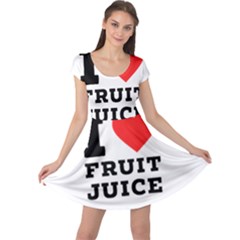 I Love Fruit Juice Cap Sleeve Dress by ilovewhateva