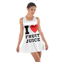 I Love Fruit Juice Cotton Racerback Dress by ilovewhateva