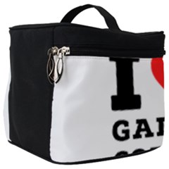 I Love Galao Coffee Make Up Travel Bag (big) by ilovewhateva