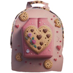 Cookies Valentine Heart Holiday Gift Love Mini Full Print Backpack by Ndabl3x