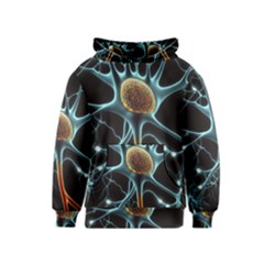 Organism Neon Science Kids  Pullover Hoodie by Ndabl3x