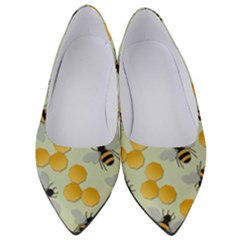 Honey Bee Bees Pattern Women s Low Heels by Ndabl3x