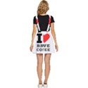 I love breve coffee Apron Dress View4