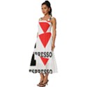 I love espresso coffee Square Neckline Tiered Midi Dress View2