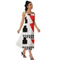 I love espresso coffee Square Neckline Tiered Midi Dress View3