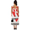 I love espresso coffee Square Neckline Tiered Midi Dress View4