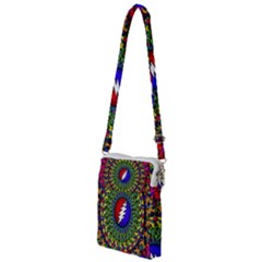 Grateful Dead Pattern Multi Function Travel Bag by Wav3s