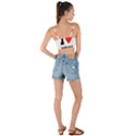 I love American coffee Woven Tie Front Bralet View2