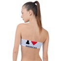 I love American coffee Classic Bandeau Bikini Top  View2